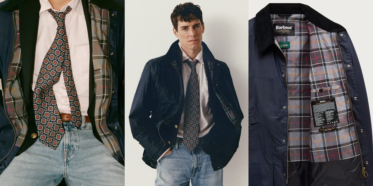 J.Crew's Barbour Jacket Just Got an Exclusive Upgrade for Spring