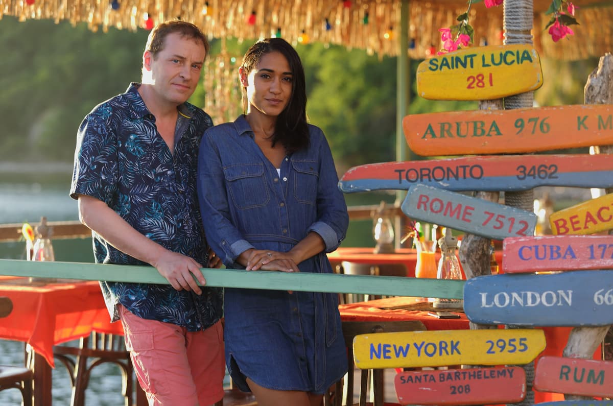 Death in Paradise Icon and The Split Star Team up for "Wickedly Entertaining" New Project