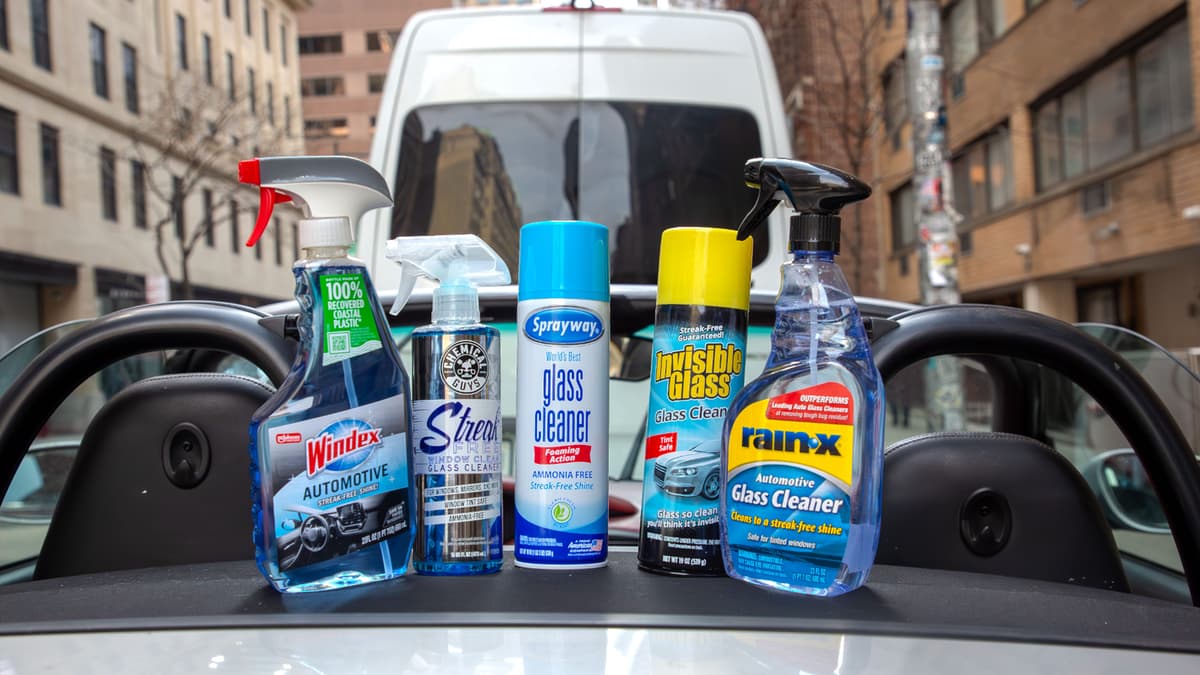 Best Car Glass Cleaners of 2026, Tested