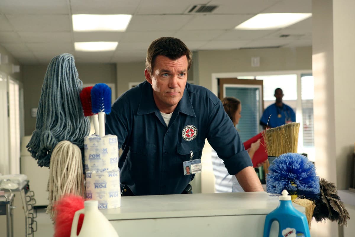 The Janitor Will Be Back for Scrubs Reboot After All, with Additional Stars Including The OC Icon