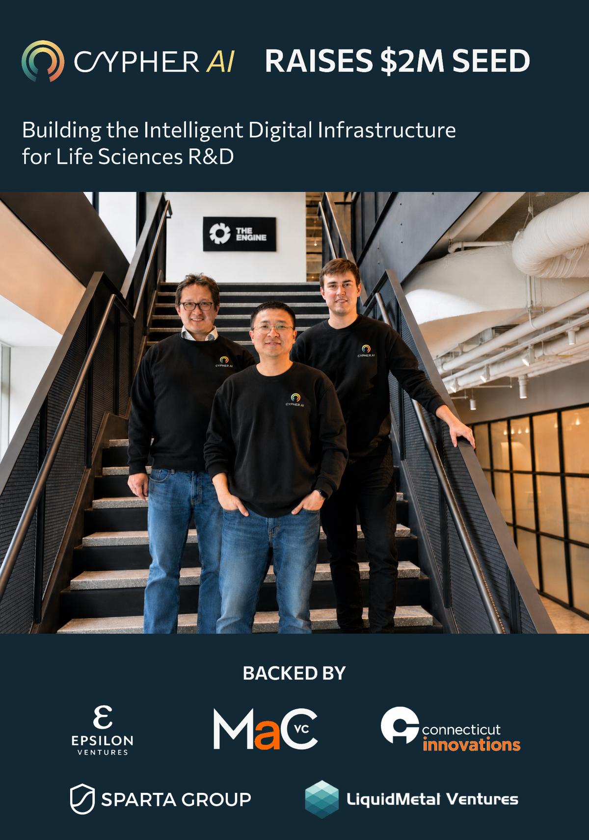 Cypher AI Secures $2M to Scale AI-Native Infrastructure for Life Science R&D