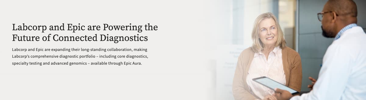 Labcorp Integrates Full Diagnostic Menu Into Epic Aura: Streamlining Lab Workflows for U.S. Health Systems