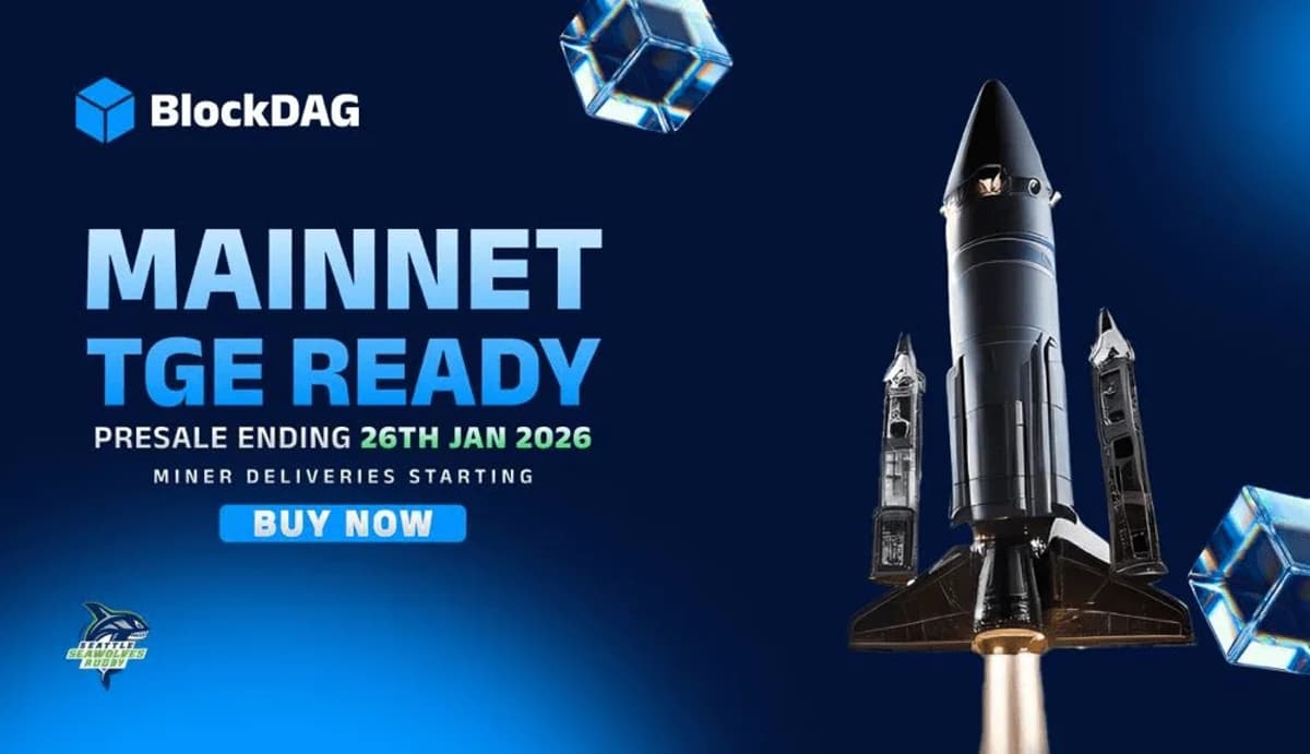 BlockDAG Raises $441M in Token Presale Ahead of Jan 26 Launch