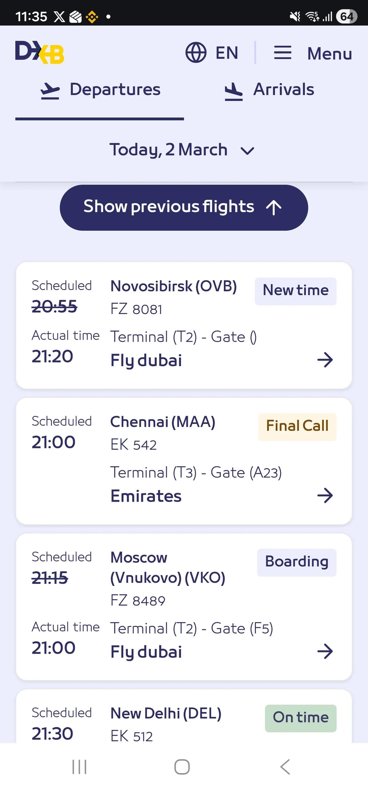 DXB Sees only 8‑12 Recovery Flights, Emirates Restarting