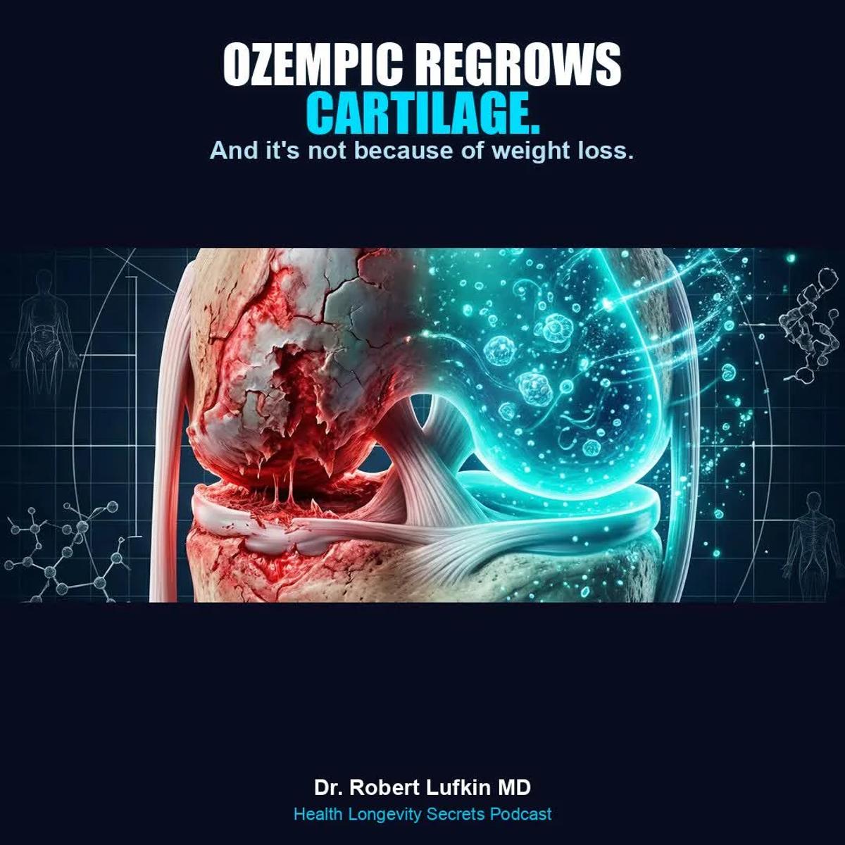 Ozempic Reverses Osteoarthritis Cartilage Damage, Study Shows