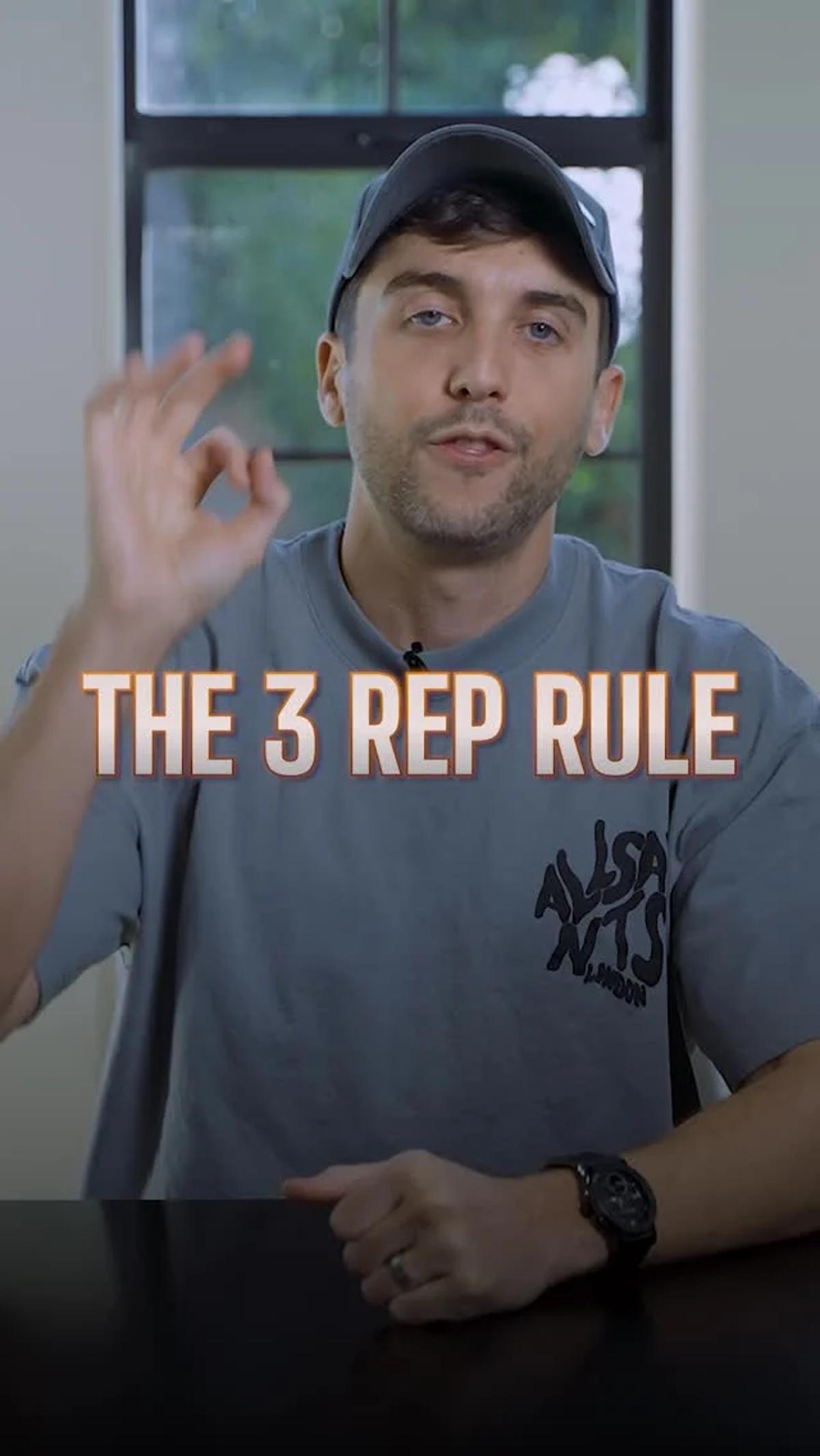 Stick With It: Try the Third Rep Rule