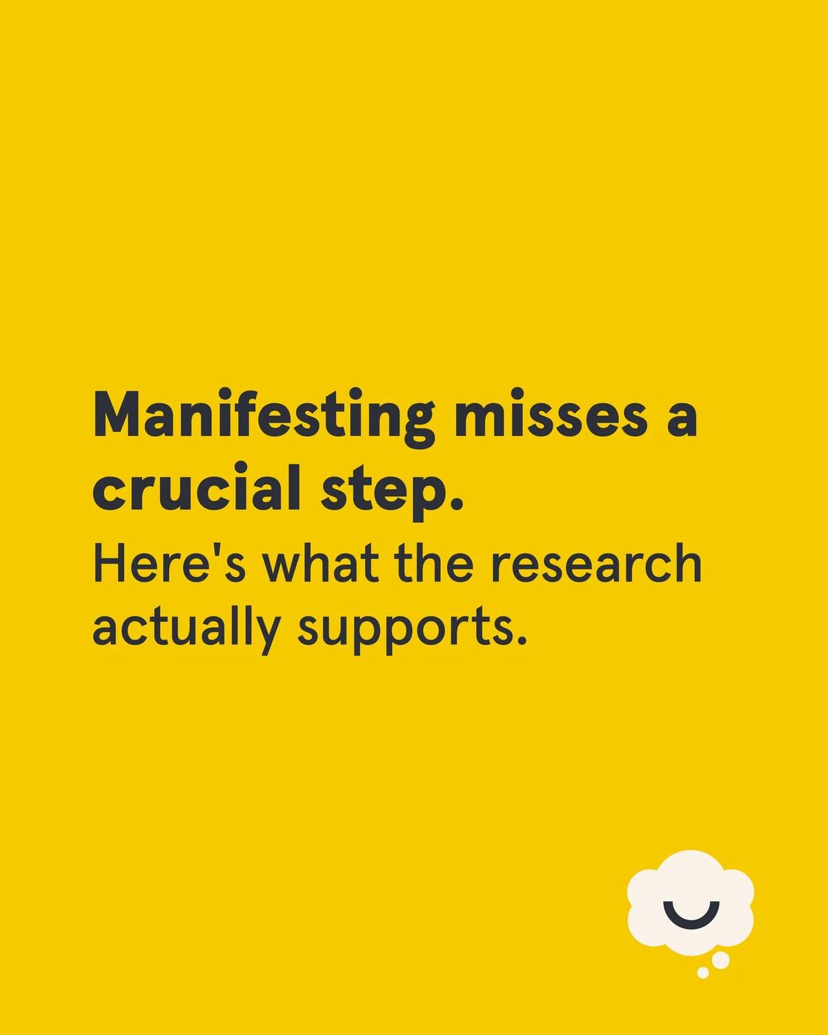 Use WOOP to Actually Achieve Your Goals