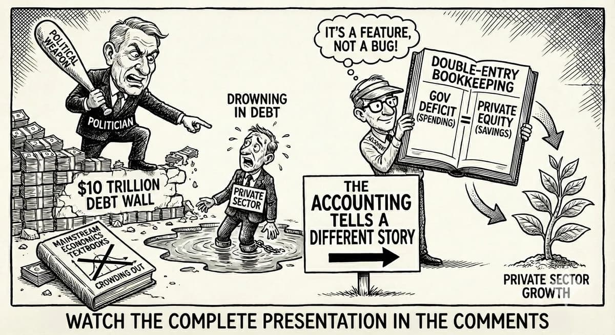 Debt Wall Myth: Accounting Shows Different Reality