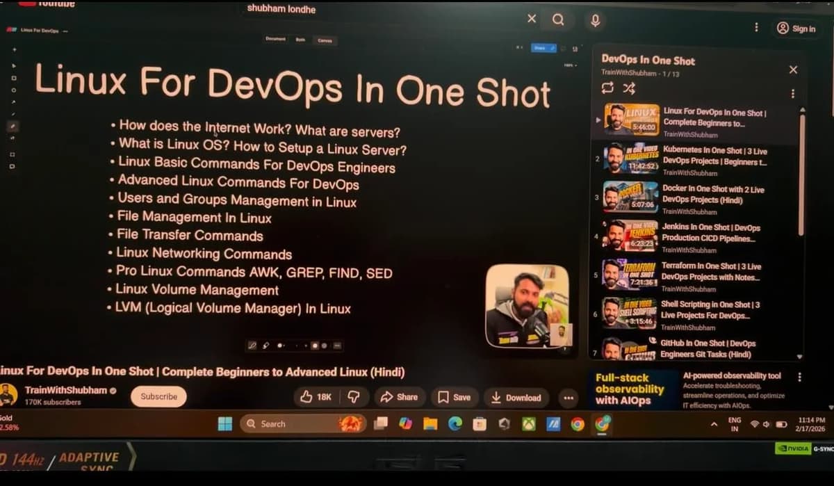 Hindi Linux for DevOps: Clear, Complete Guide