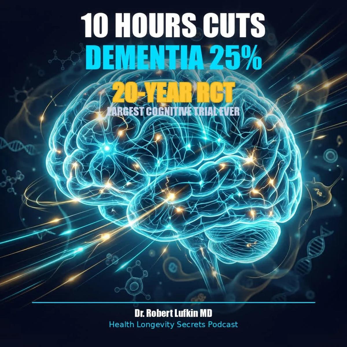 10 Hours of Brain Training Cuts Dementia Risk 25%