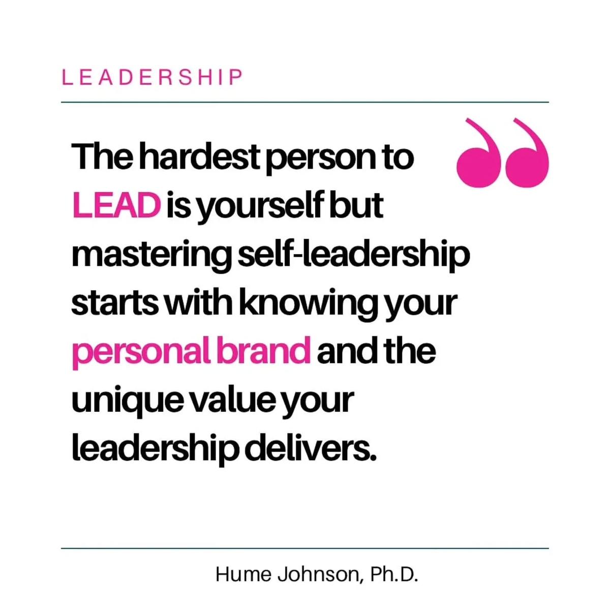 True Leadership Begins with Confronting Your Own Self