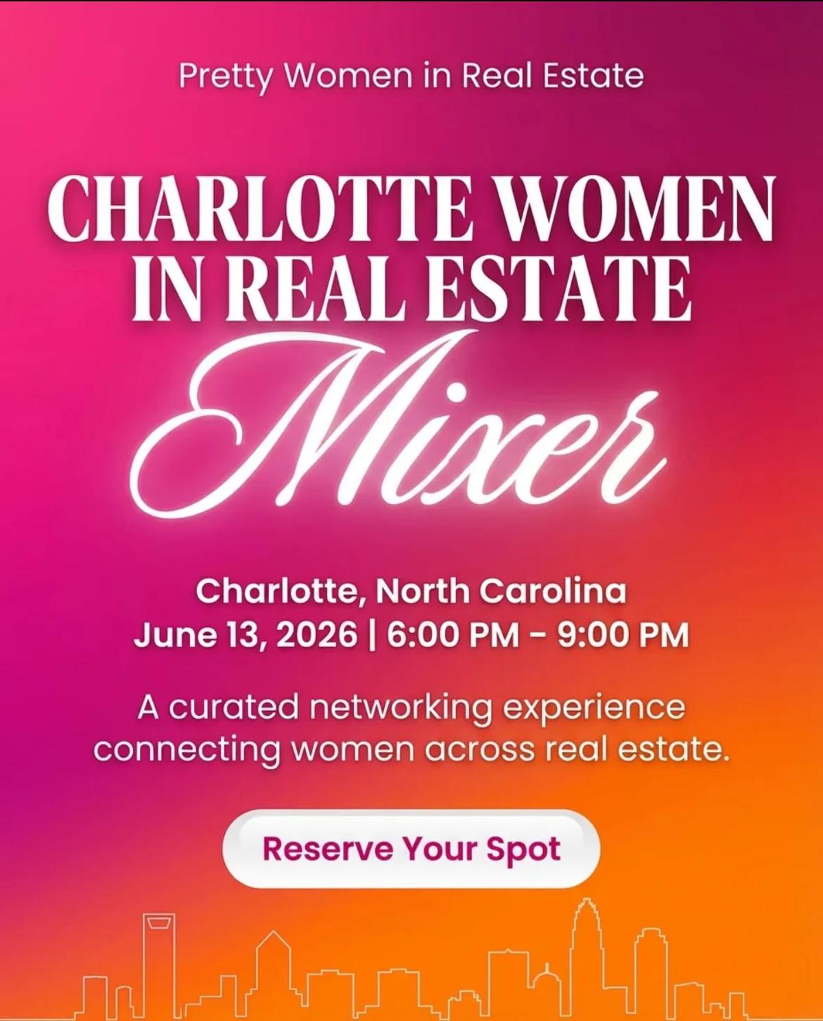 Charlotte Women in Real Estate Mixer Launches June 13