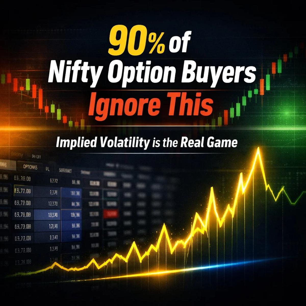 Implied Volatility, Not Direction, Causes Nifty Options Losses