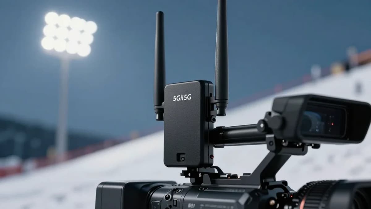 Italian Production Company Goes Live with 5G