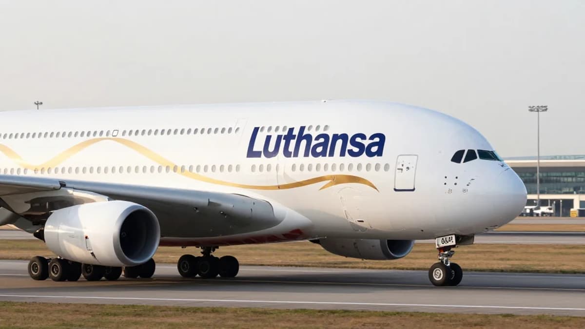 Lufthansa Unveils Airbus A380 in Striking 100th Anniversary Livery