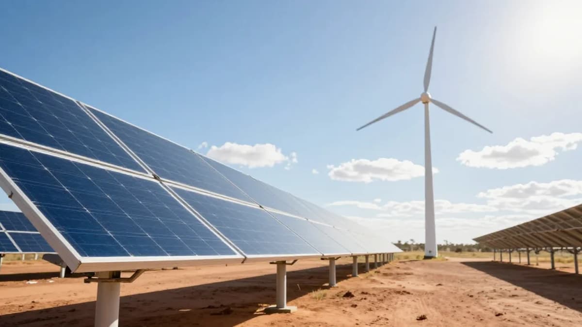 Australia's Utility Solar and Wind Reach 5 TWh in February