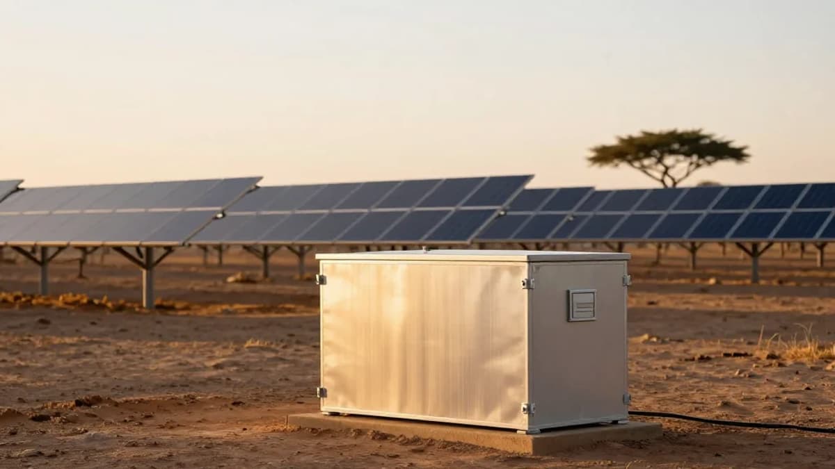 660 MWh Solar‑Storage Project Secures Funding in South Africa
