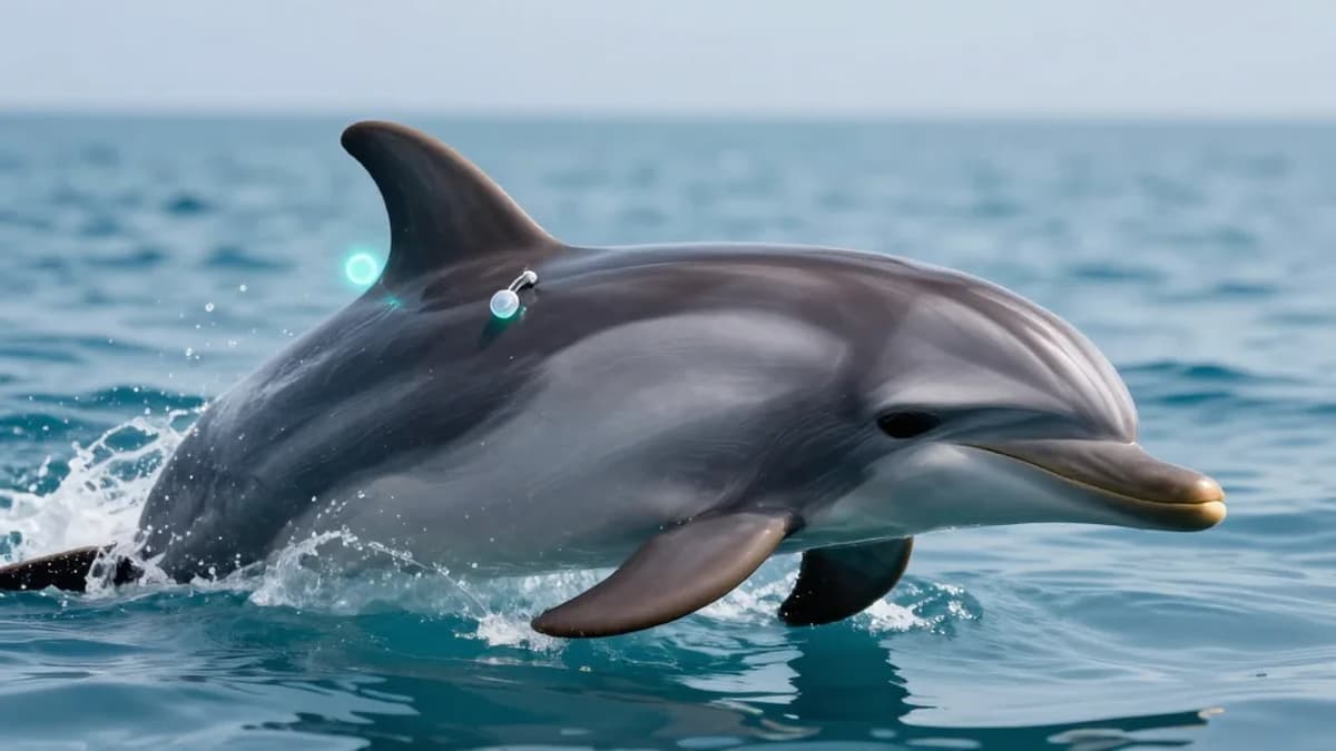 Drone Monitoring Helps Dolphins