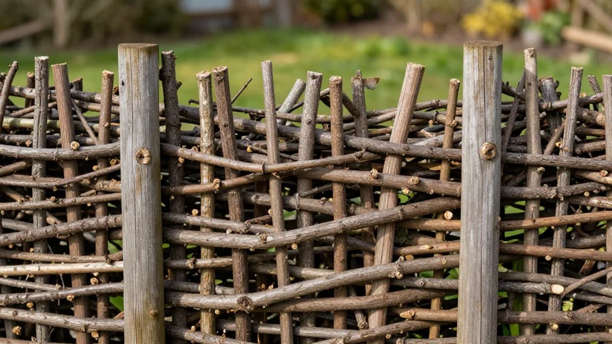 From Fallen Branches to Functional Fencing: Make a DIY Dead Hedge