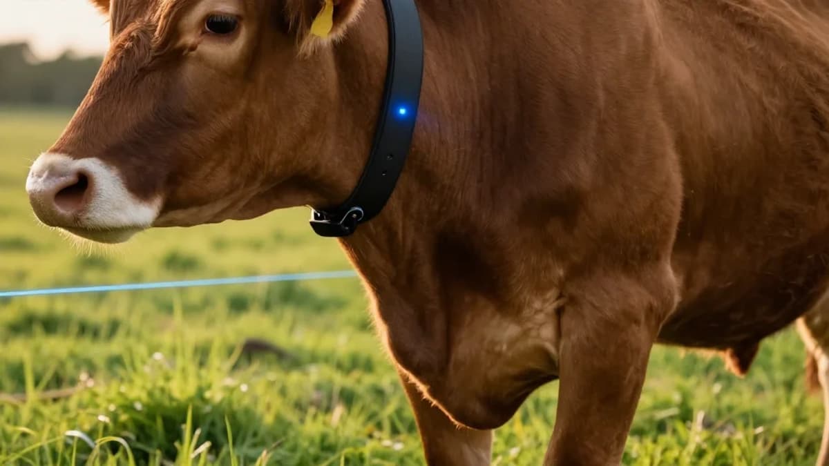 No Fences Needed: GPS Collars Show 'Virtual Fencing' Is Next Frontier of Livestock Grazing
