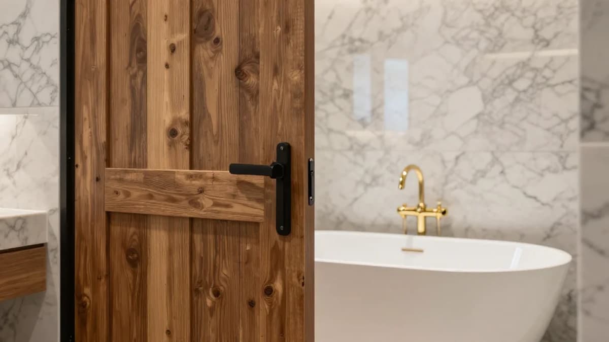 Sliding Barn Doors in Hotel Bathrooms Are a Design Disaster