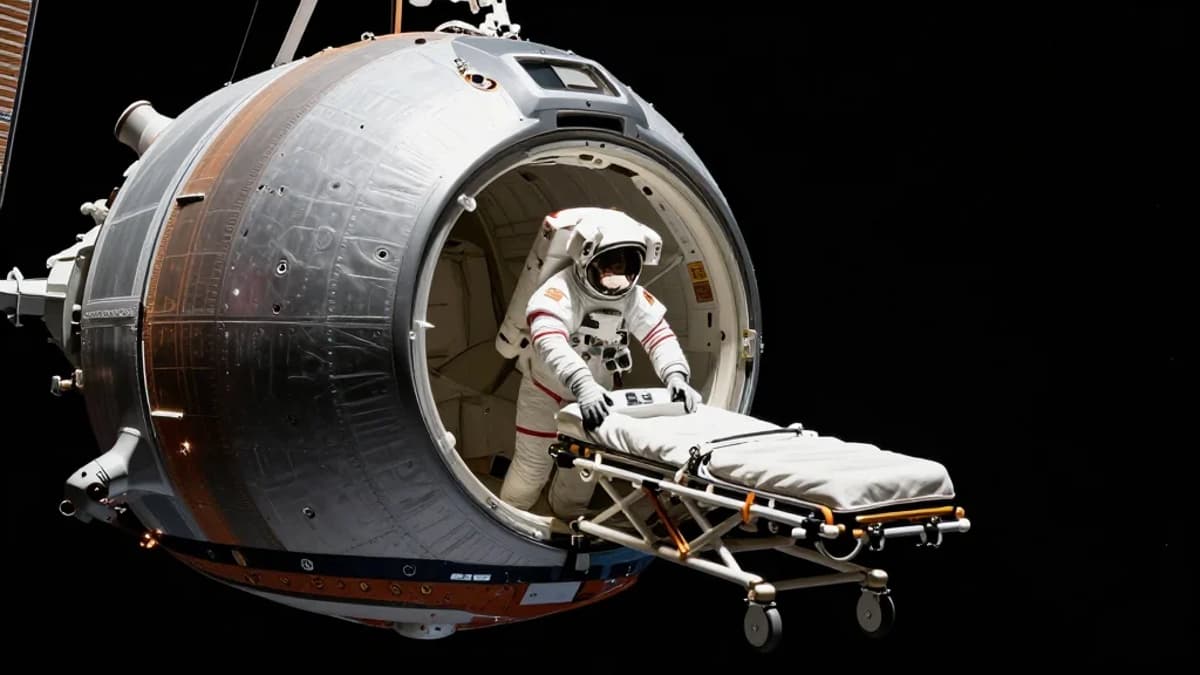 What the First Medical Evacuation From the International Space Station Tells Us About Health Care in Space