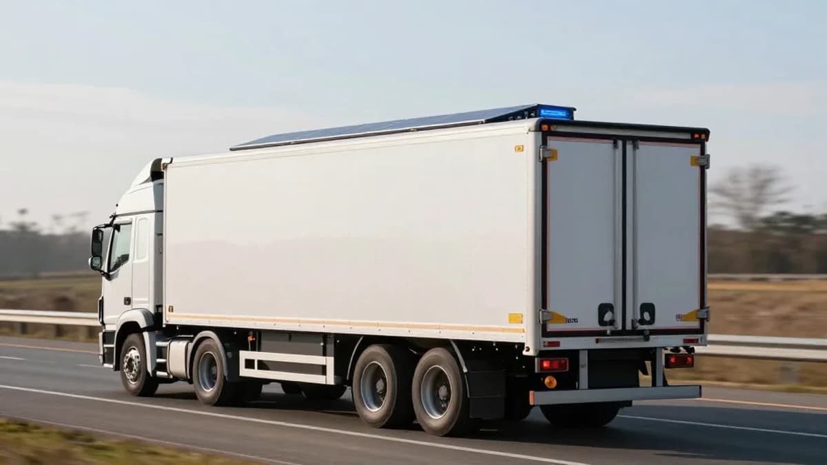 PV-Powered Refrigerated Trailer Completes Long-Distance Australian Trial Run