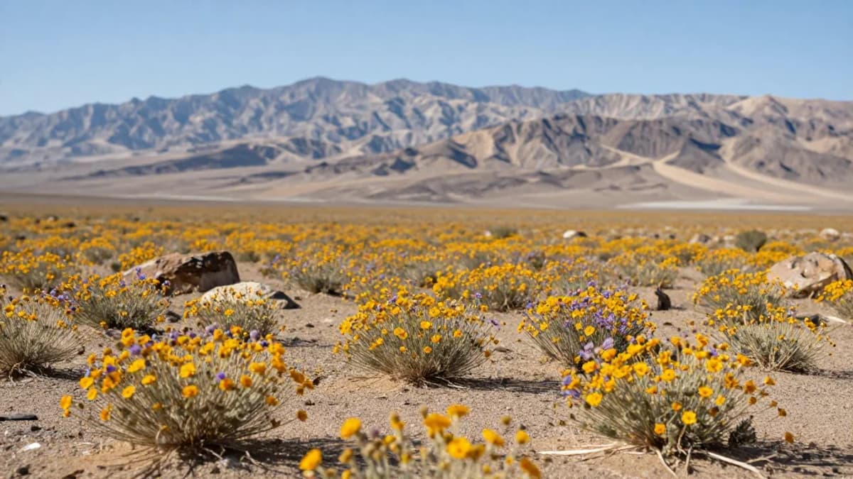 See Death Valley Covered in an Ethereal Blanket of Wildflowers