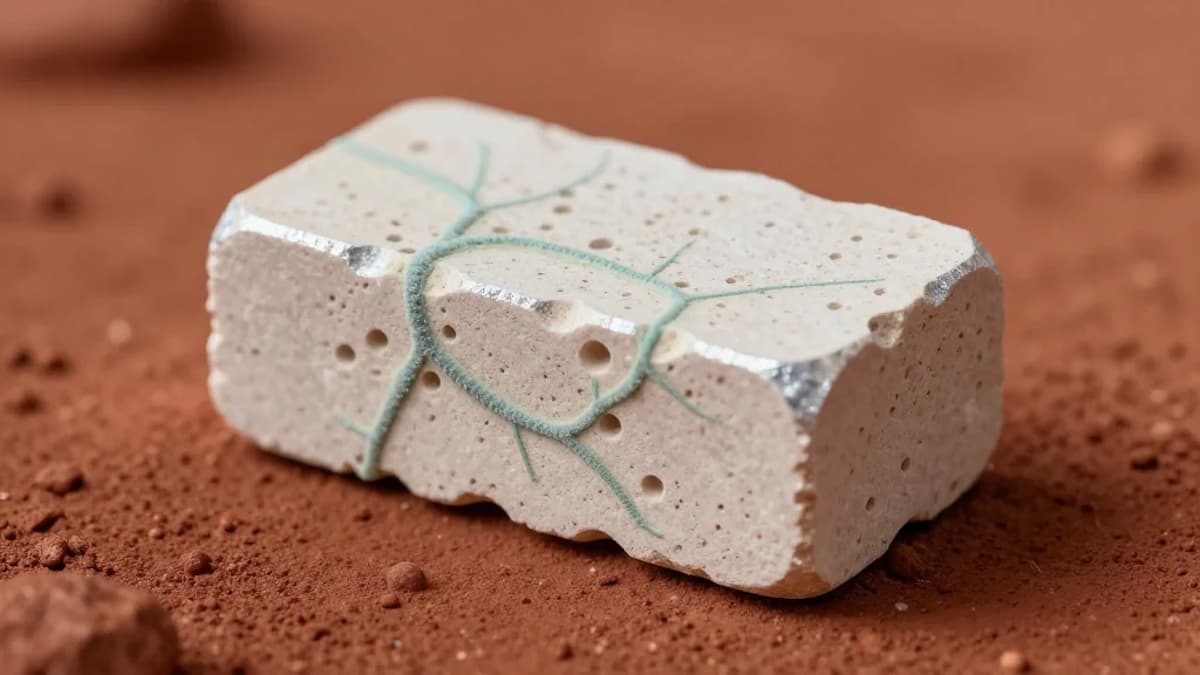 How Brick-Building Bacteria React to Toxic Chemical in Martian Soil