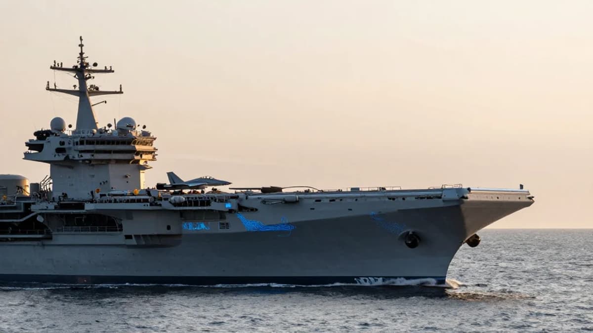 USS Kennedy Excels With Computer Automation Ot Sea Trials