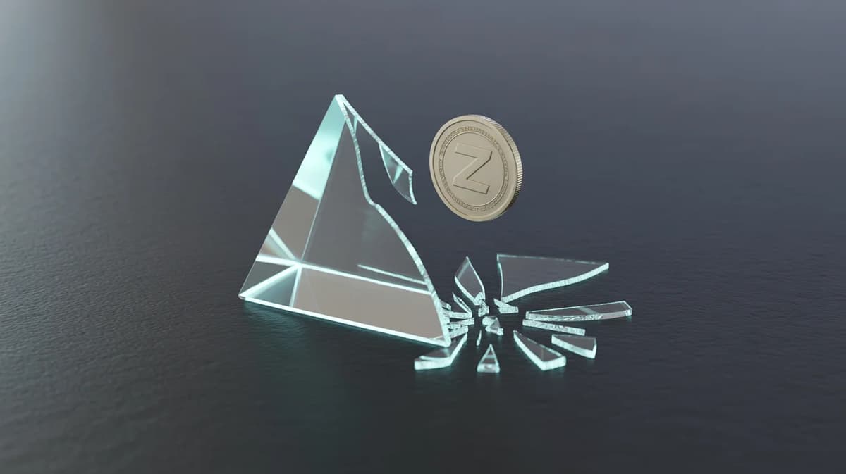 ZEC Triangle Break Signals Potential Market Top