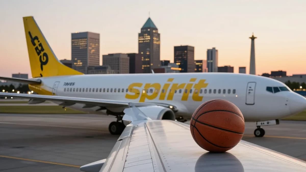 Promo: Spirit Airlines Launches 10% Off Flights to Indianapolis for 2026 Final Four