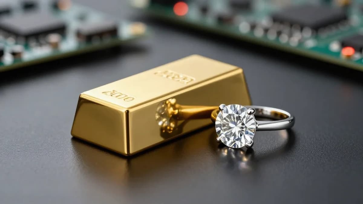 Gold Rallies 13% as Tech Stocks Stumble