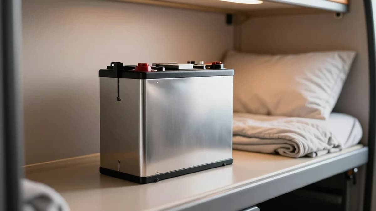 Next Step in a Peaceful 10-Hour Truck Driver Rest Period: Lithium Batteries