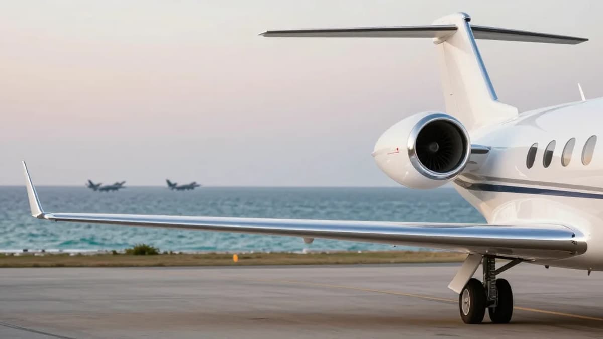 Private Jets Become Gulf Escape Route Amid Iran Tensions