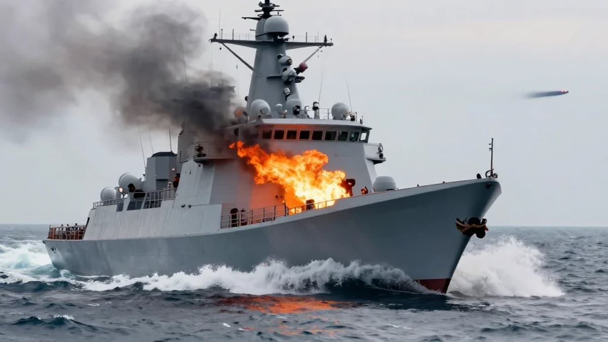 US Sinks Iran's Advanced Shahid Soleimani Warship