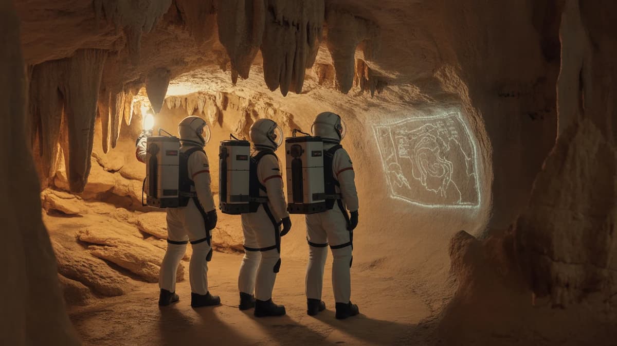 Chinese Astronauts Hone Extreme Cave Survival Skills