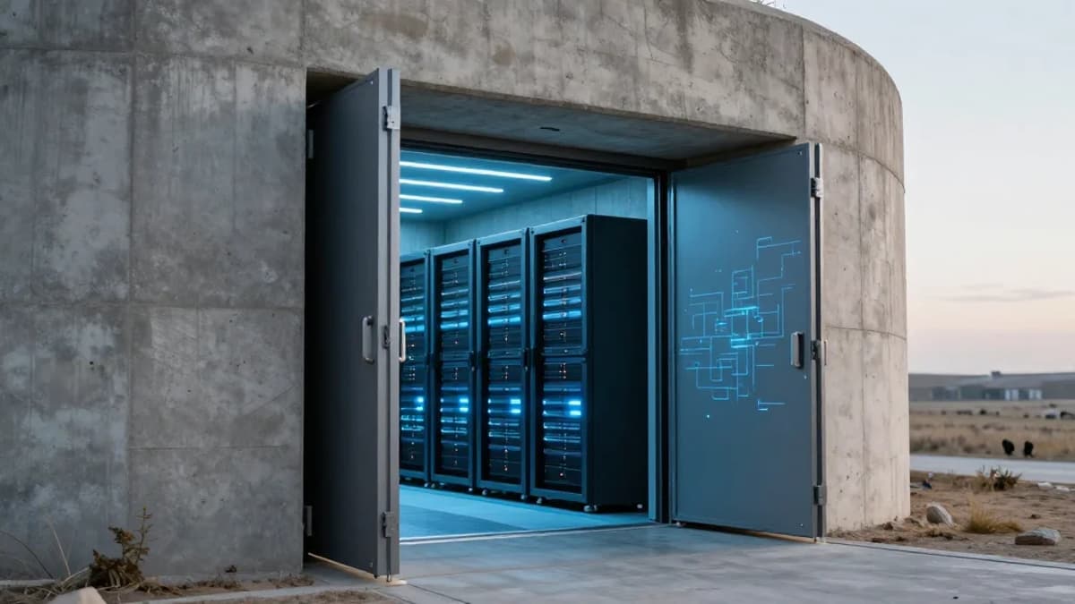 Entrepreneur Turns Cold War Missile Silo Into $10M AI Data Center