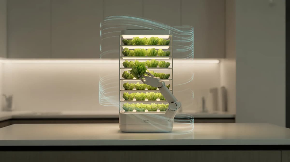 Robots & Vertical Farms Bring Staples Back Home