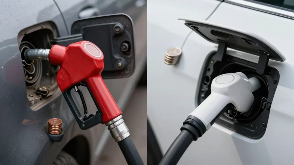 Falling Gas Prices Save Combustion Drivers $700, EV Costs $290