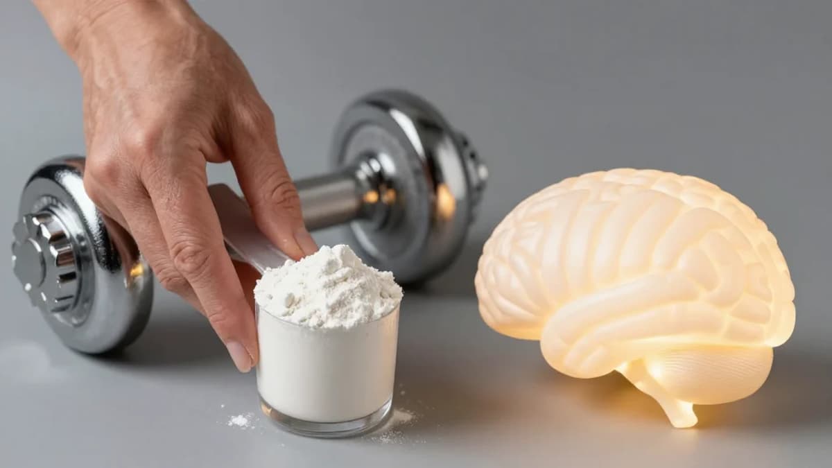 Creatine Boosts Body, Brain, Strength, Sleep in Menopause