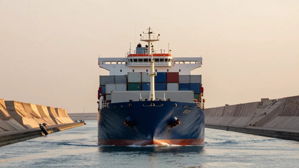 Maersk's Profit Hinges on Overcapacity and Suez Reopening