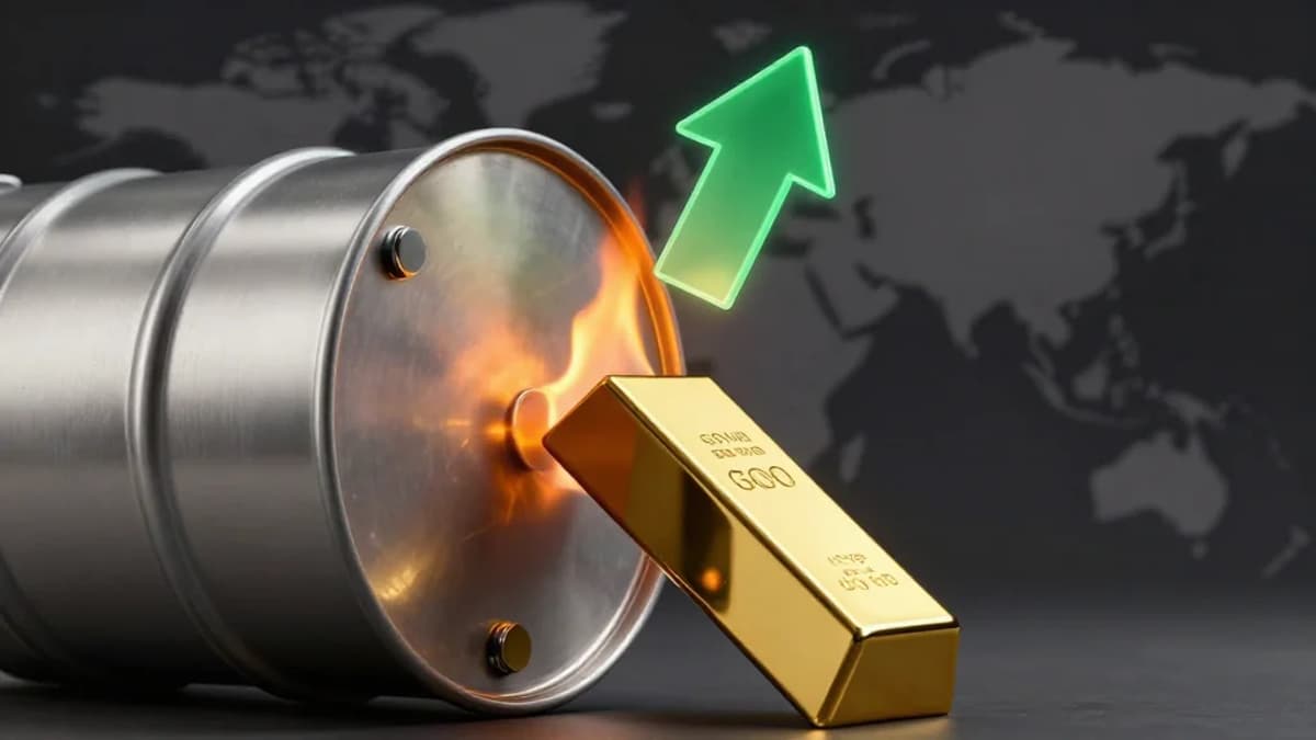 Oil Surges, Gold Slides as Dollar Rallies