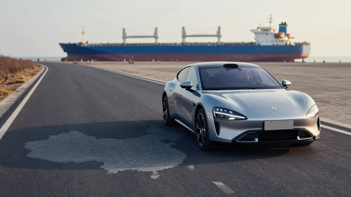 China EV Sales Dip, Exports Surge 70% Abroad