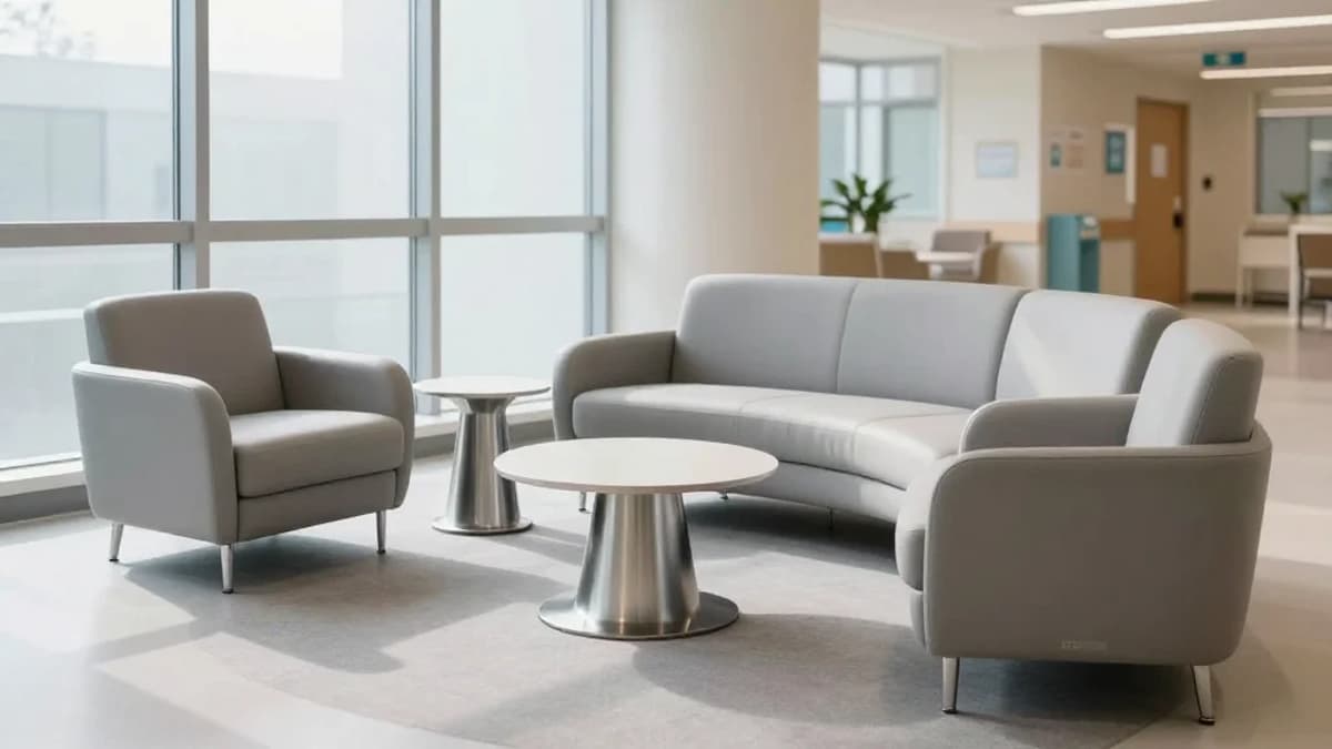 Rochester Lounge Collection by Stance Healthcare Features Timeless Silhouette, Purposeful Function