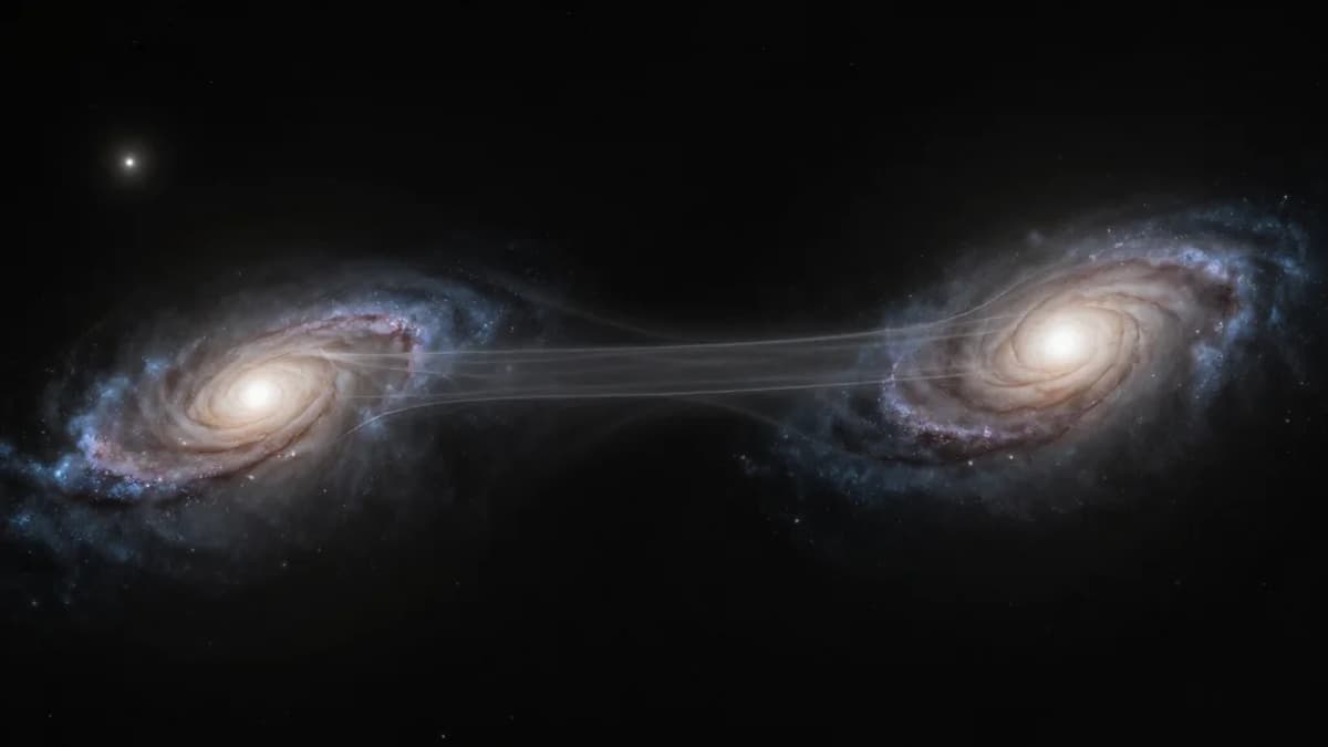 Milky Way Is Embedded in a 'Large-Scale Sheet' Of Dark Matter, Which Explains Motions of Nearby Galaxies