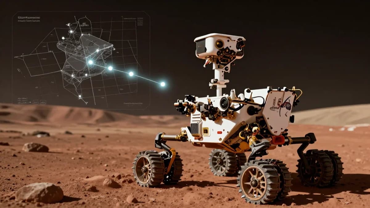 NASA Let AI Drive The Perseverance Rover For Two Days
