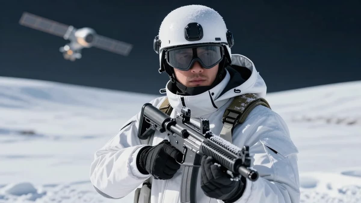 Official Trailer for Gnarly 'Winter: Battleground' AI Sci-Fi Action Movie