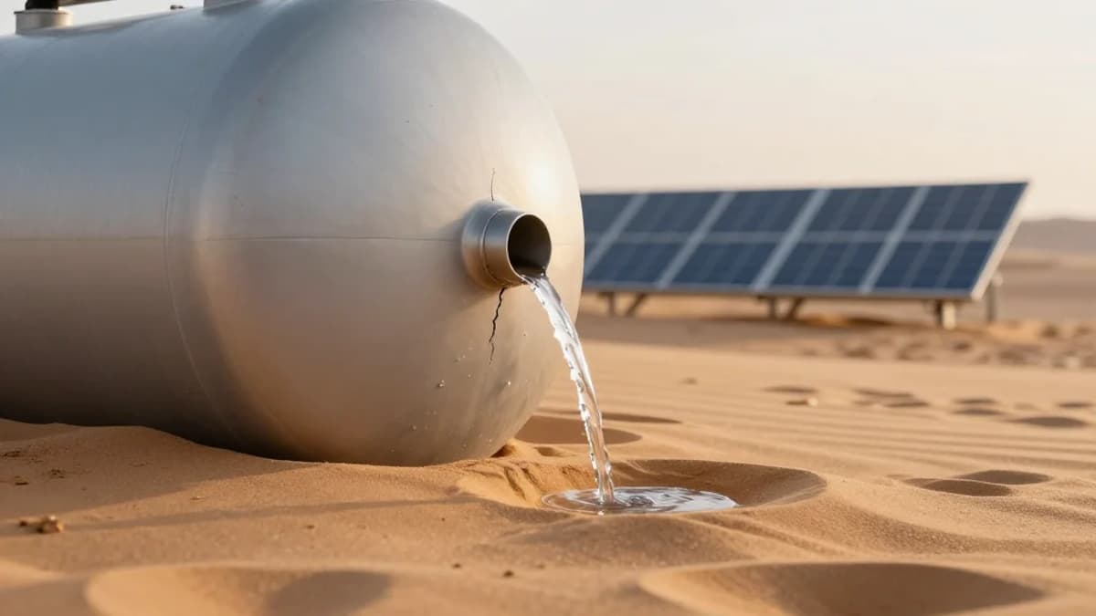 Desert UAE's Water Crisis Highlights Grid Vulnerability