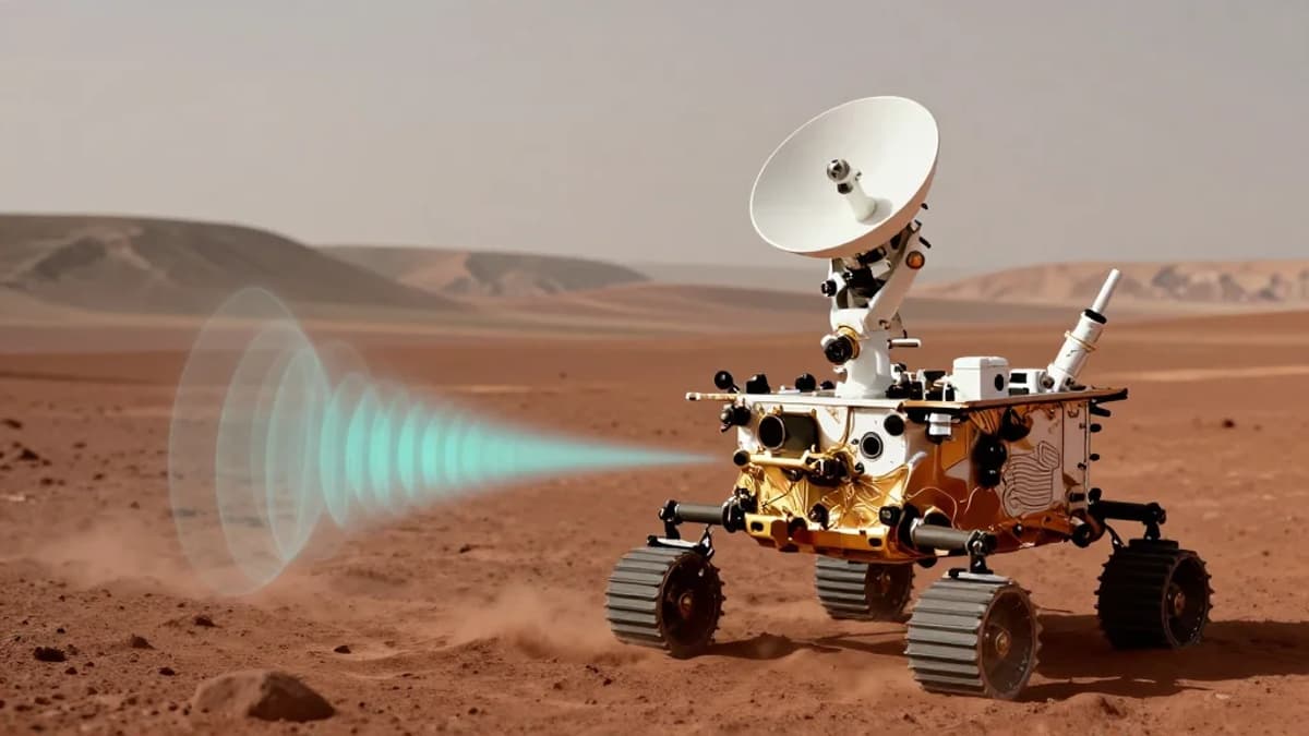 China’s Mars Rover: Radar Data Supports Shallow Subsurface Ice Find